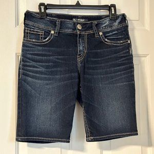 Silver Jeans Co. Women’s Bermuda Shorts Suki Mid, W30/L9